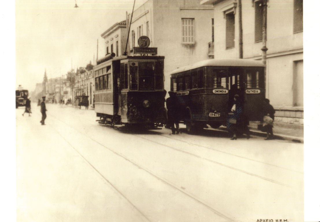 Ηλεκτροκίνητα τραμ της γραμμής Ομόνοιας-Πατησίων στην Αθήνα, 20ος αι.