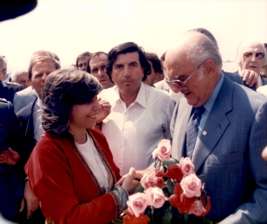 52η ΔΕΘ 1987 Προσέλευση πρωθυπουργού στην τελετή εγκαινίων:Φωτογραφία 32