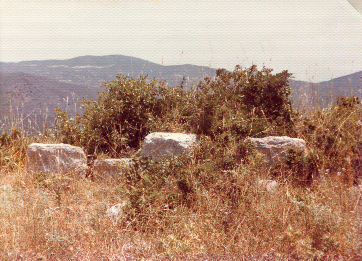 Τμήμα της οχύρωσης της αρχαίας Τορώνης, 20ος αι.