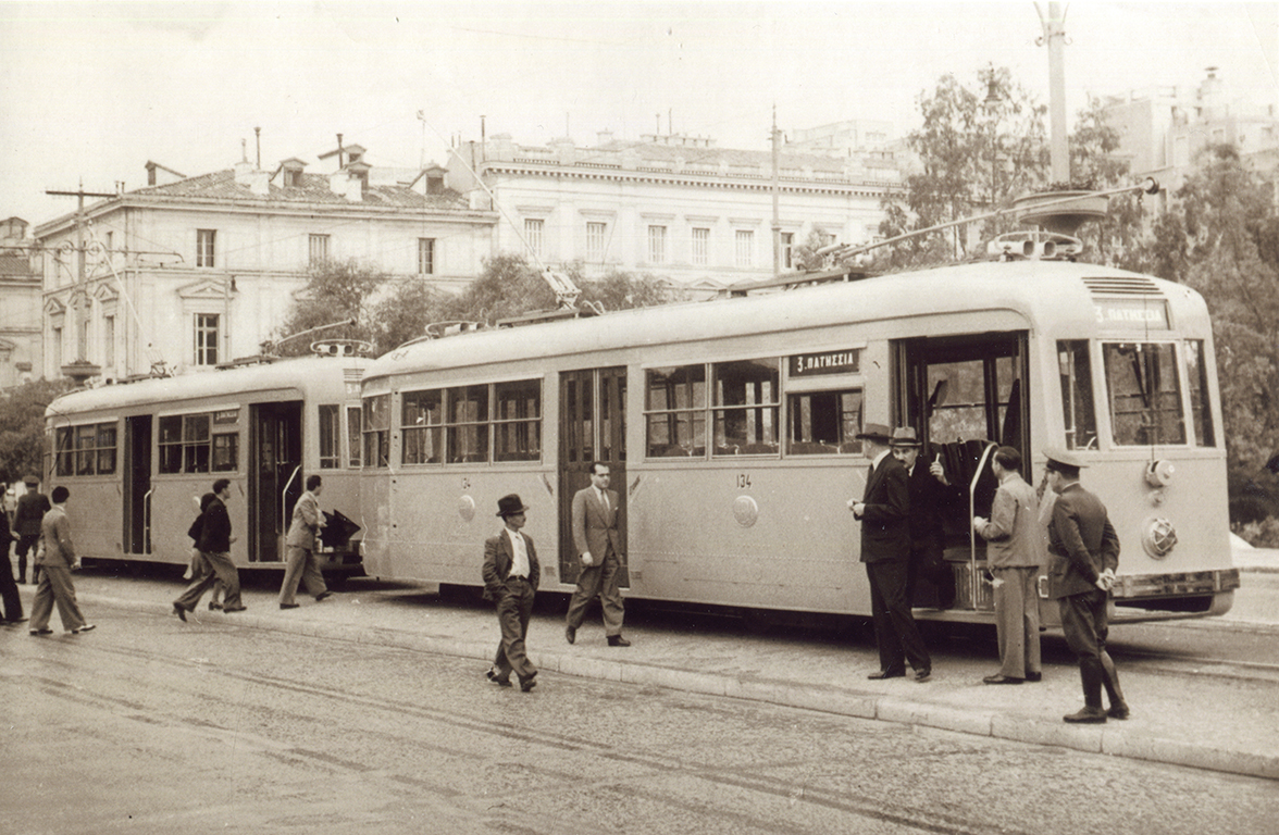 Ηλεκτροκίνητο τραμ της γραμμής Πατησίων στην Αθήνα, 20ος αι.