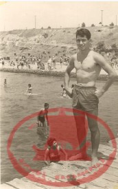 Παραλία Αρετσούς, σκάλα του Απολυμαντηρίου