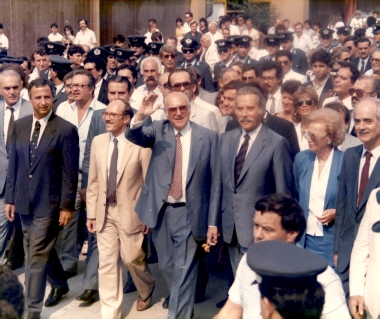 Επίσκεψη Παπανδρέου 52η ΔΕΘ 1987:Φωτογραφία 11