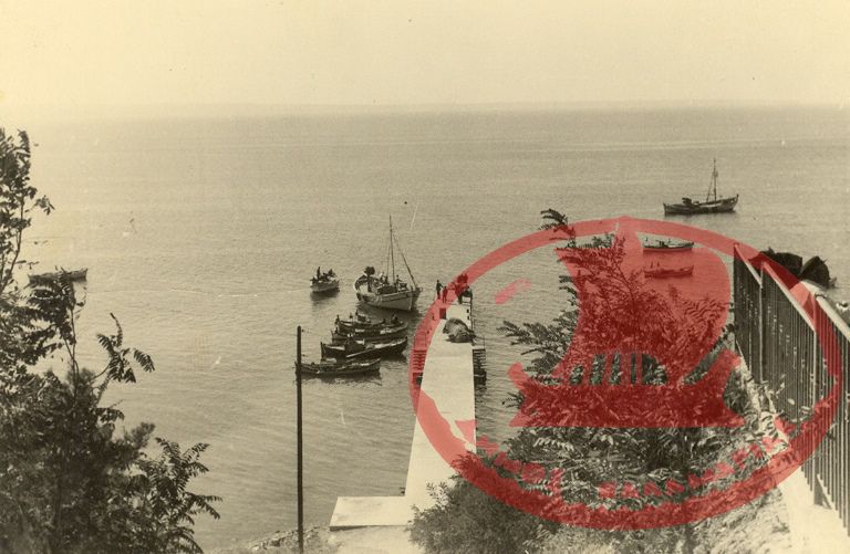 Η τσιμεντένια Σκάλα της Αρετσούς το 1969