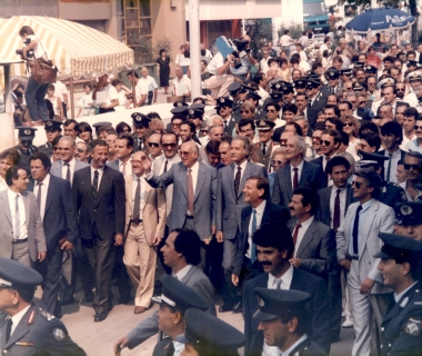 Επίσκεψη Παπανδρέου 52η ΔΕΘ 1987:Φωτογραφία 42