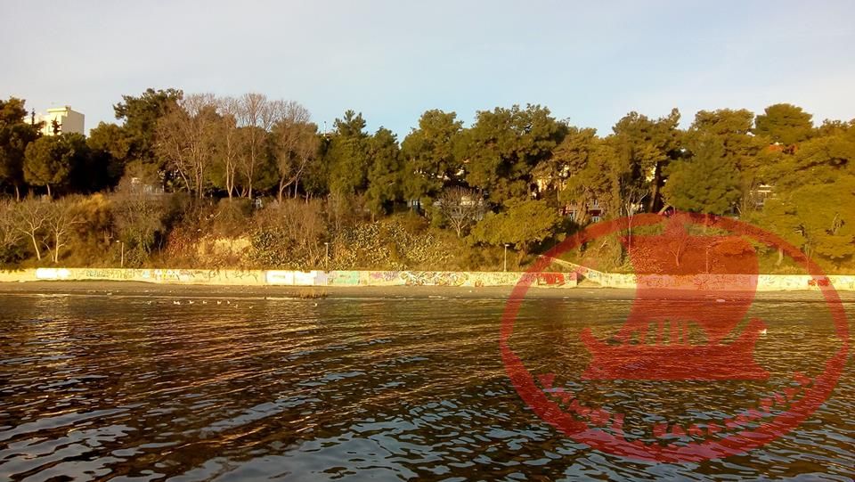 Tο ανατολικό τμήμα της παραλίας και του πάρκου της Αρετσούς