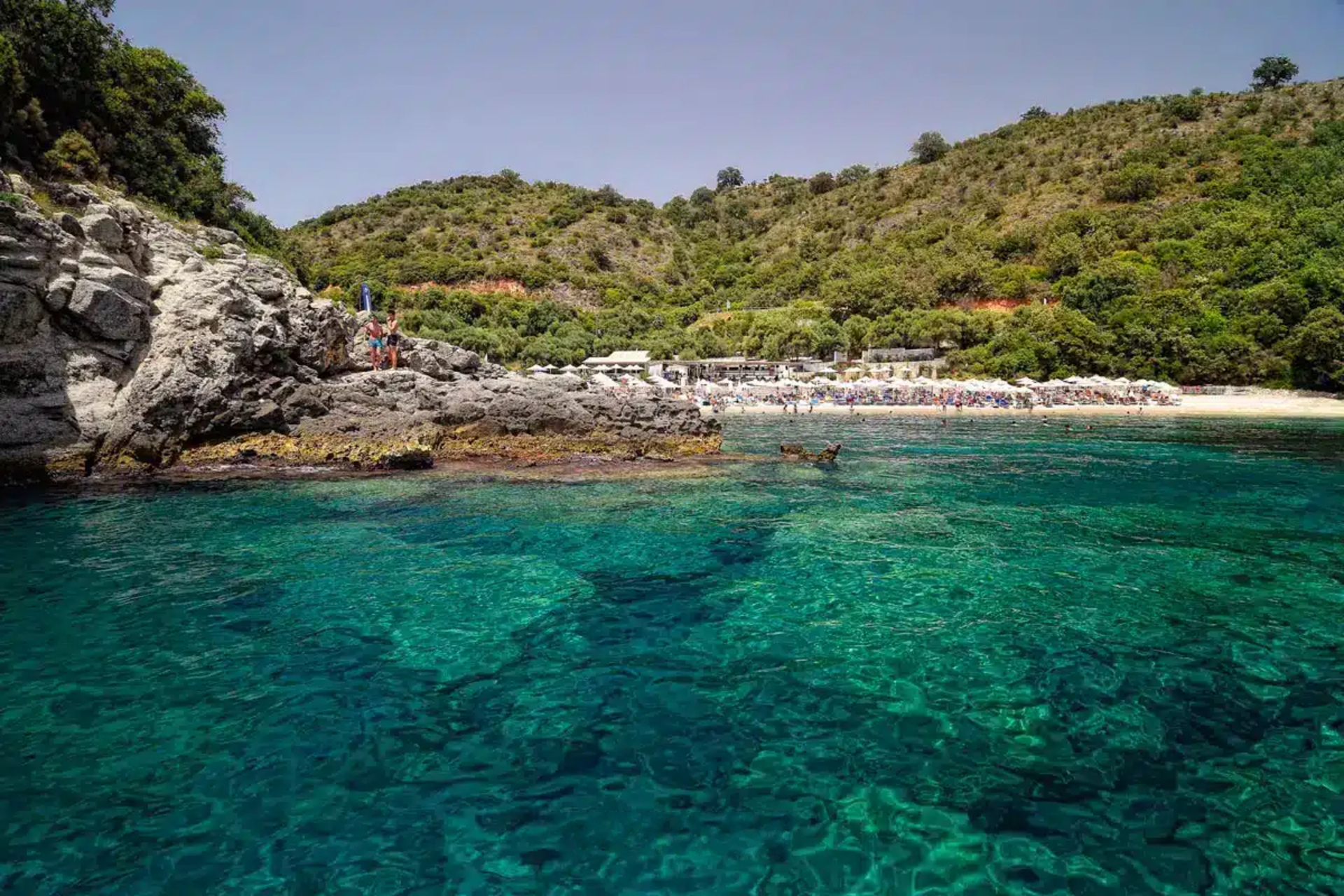 Παραλία Μέγα Άμμος στην Πέρδικα Θεσπρωτίας