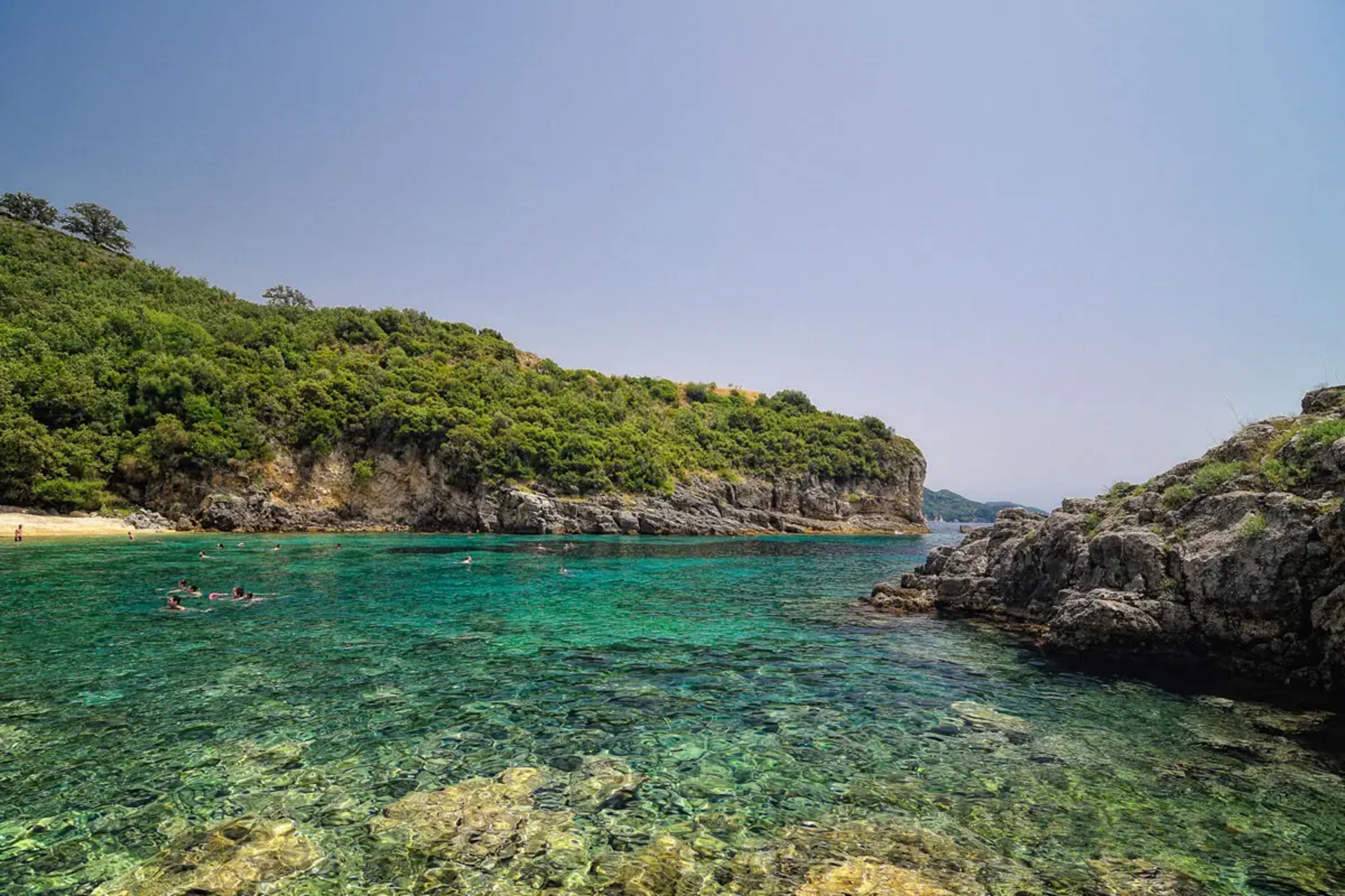 Παραλία Μέγα Άμμος στην Πέρδικα Θεσπρωτίας