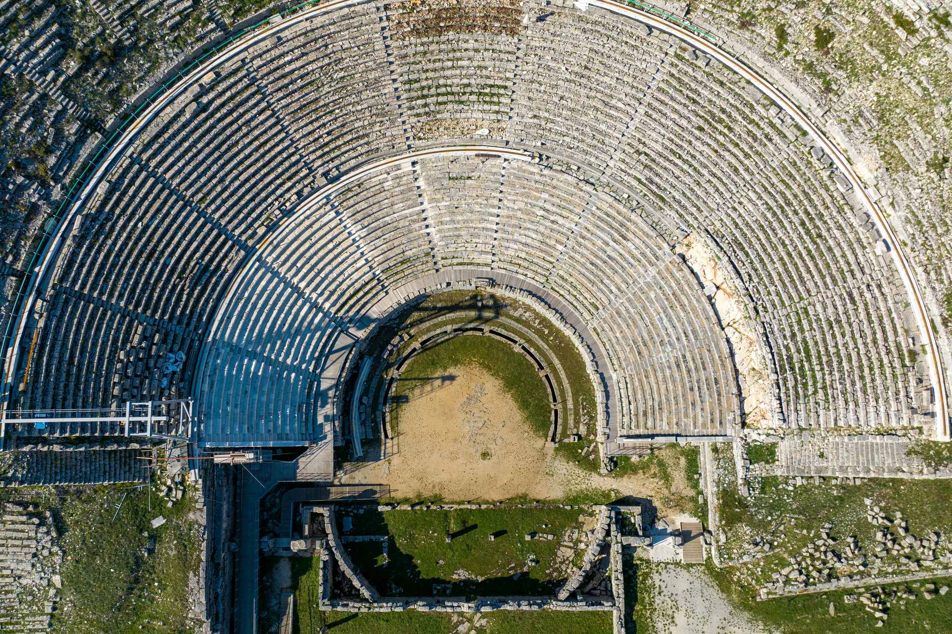 Αρχαίο Θέατρο Δωδώνης, Πανοραμική Λήψη