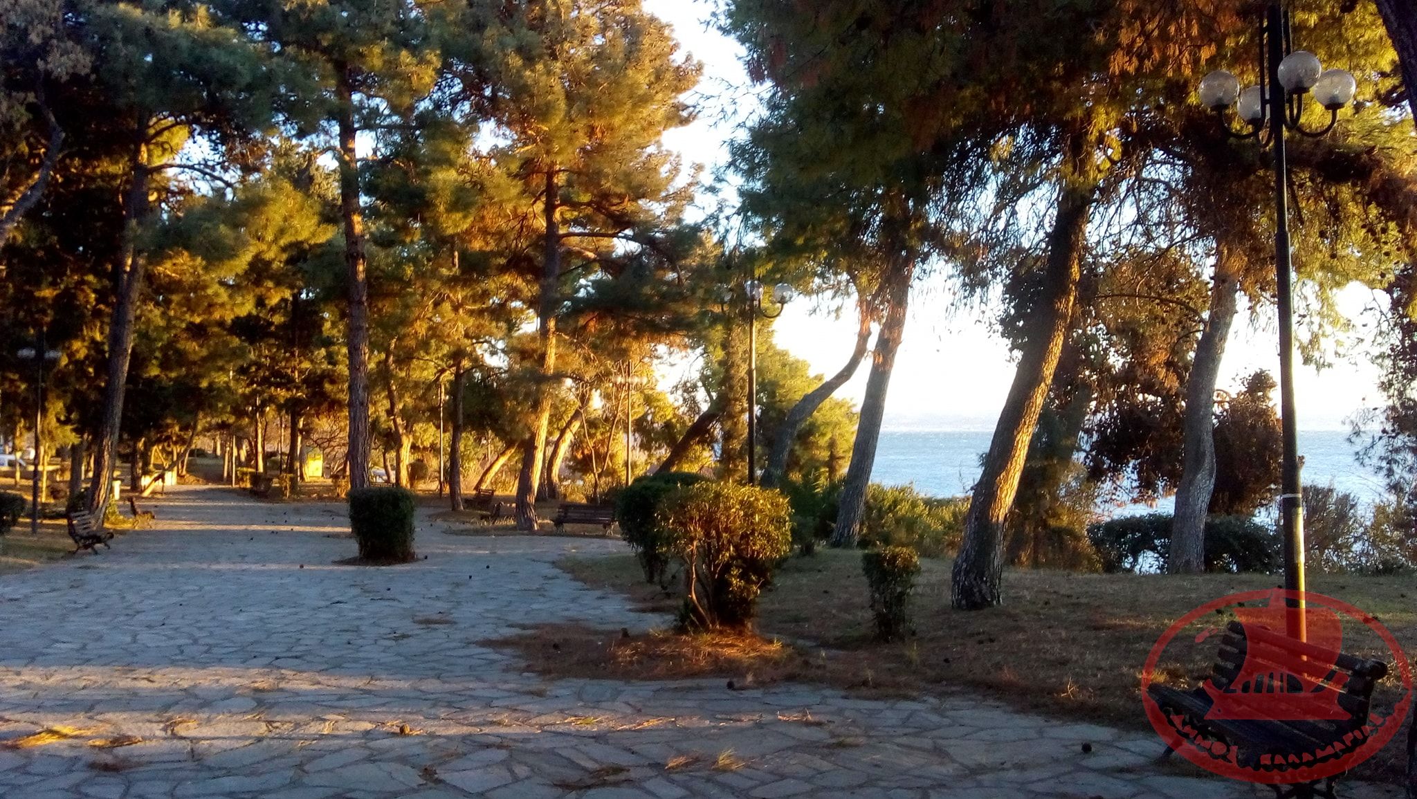 Το εσωτερικό μέρος του Πάρκου της Αρετσούς