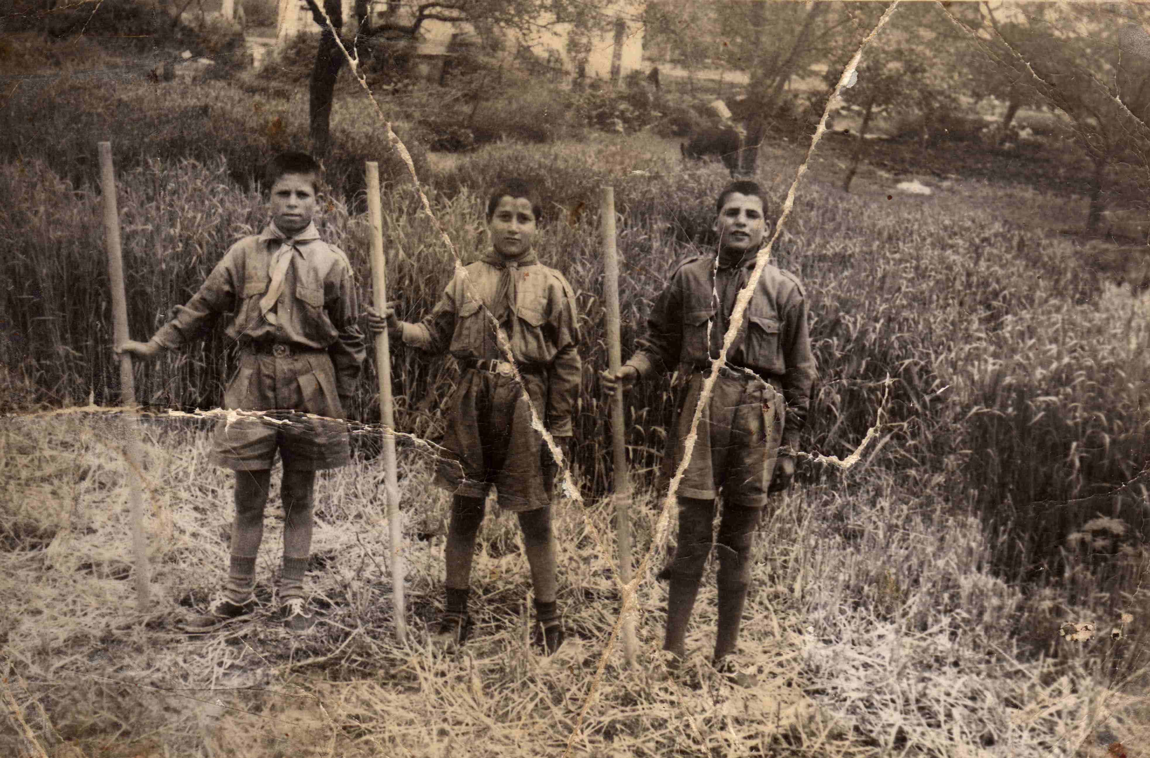 Πρόσκοποι στην περιοχή της Βόλβης