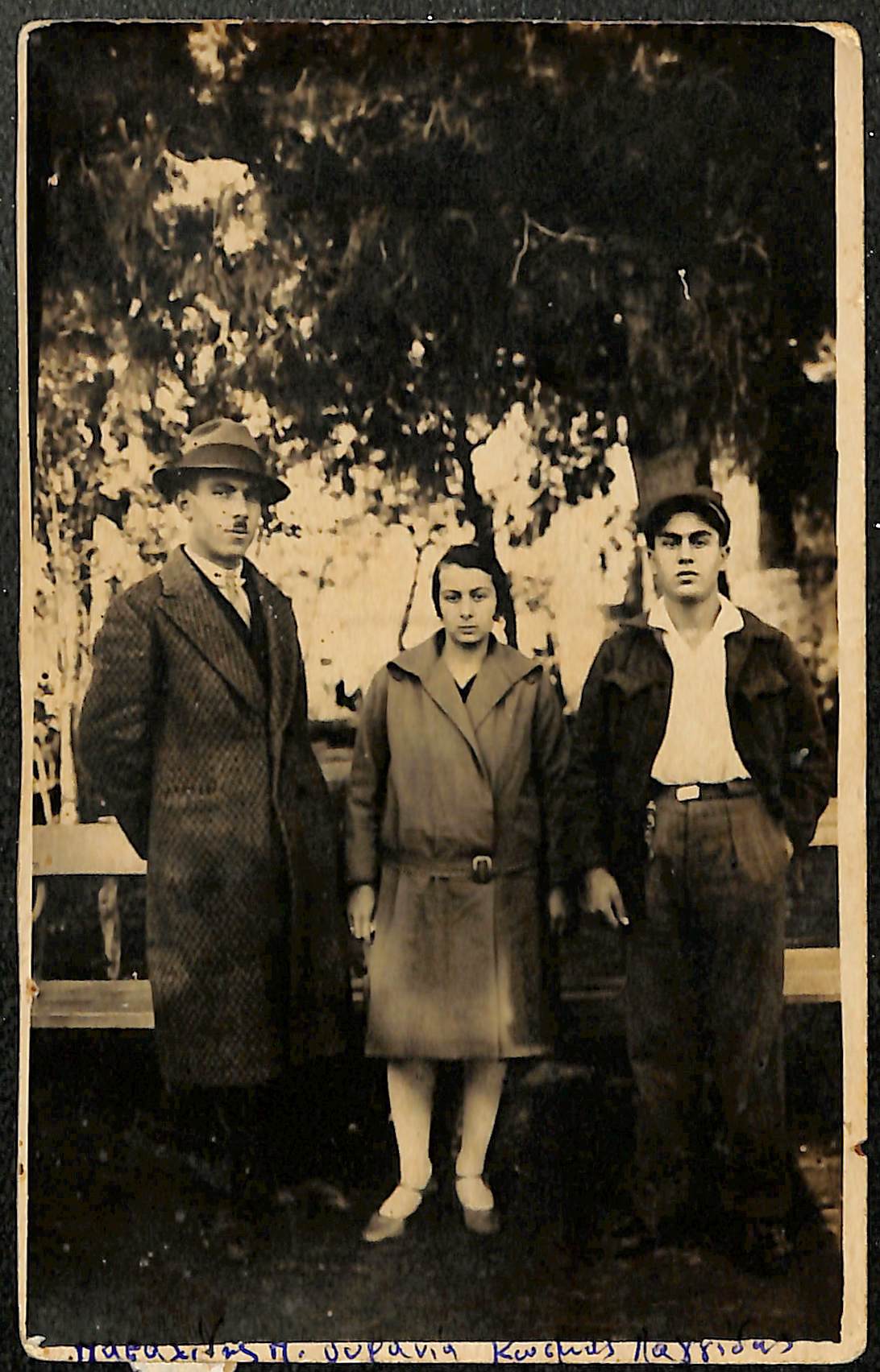 Πασαλίδης Π., Πασαλίδου Ουρανία, Λαγγίδης Κοσμάς, Καλαμαριά 1928