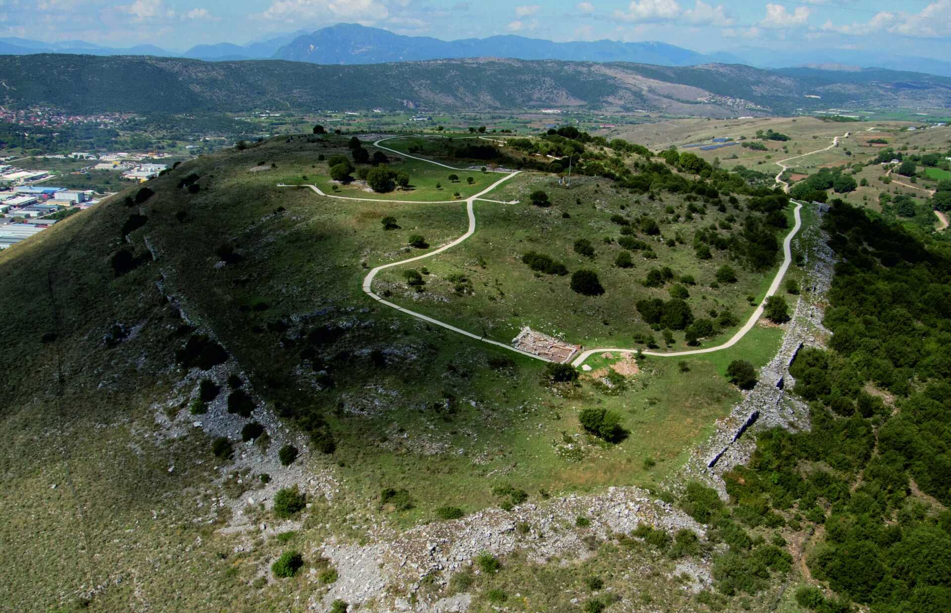 Το Καστρί του Γαρδικίου στα Ιωάννινα, Πανοραμική Λήψη