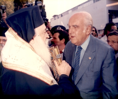 52η ΔΕΘ 1987 Προσέλευση πρωθυπουργού στην τελετή εγκαινίων:Φωτογραφία 40