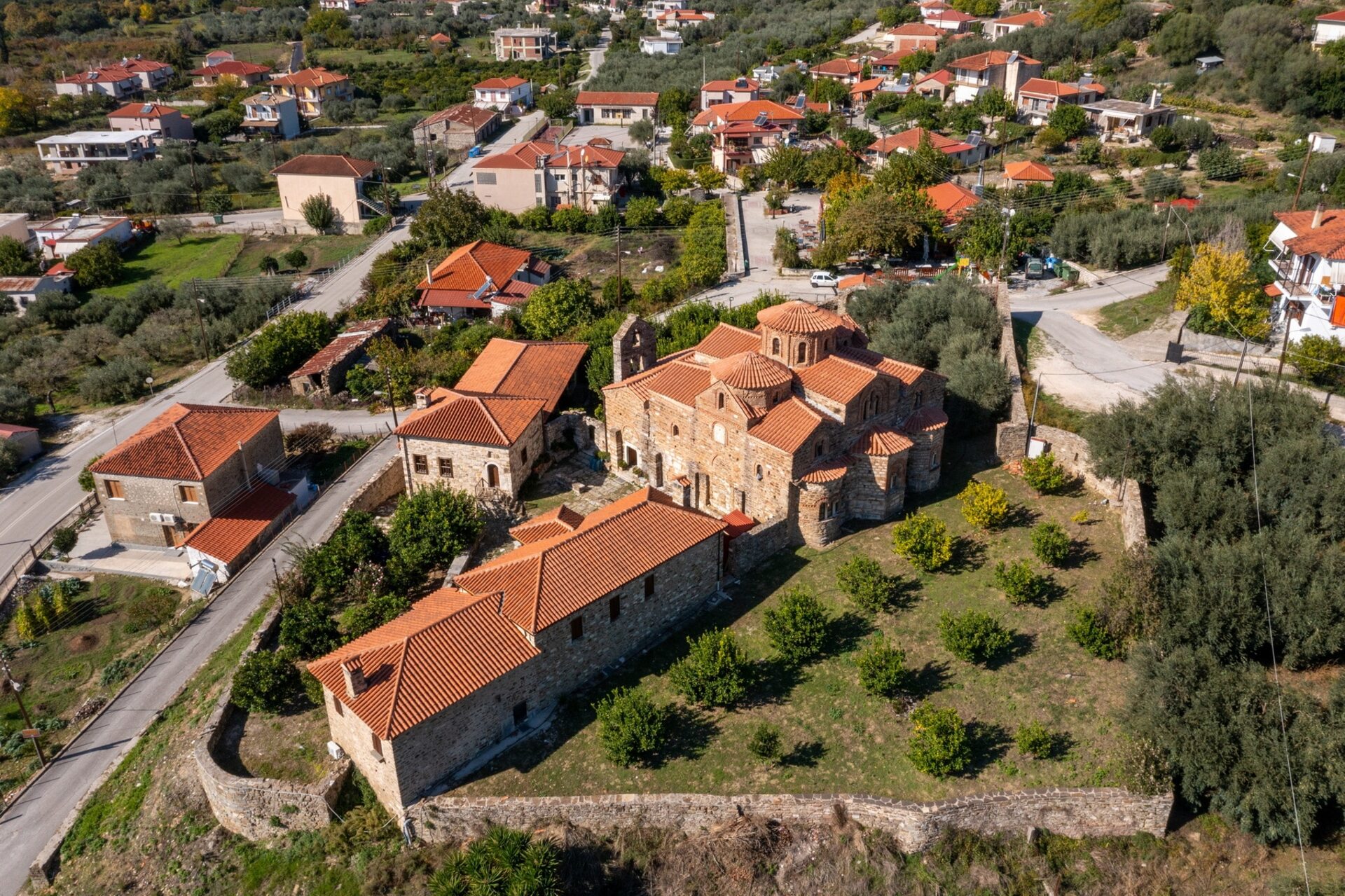 Ιερός Ναός Παναγίας Βλαχέρνας, Πανοραμική Λήψη, Άρτα