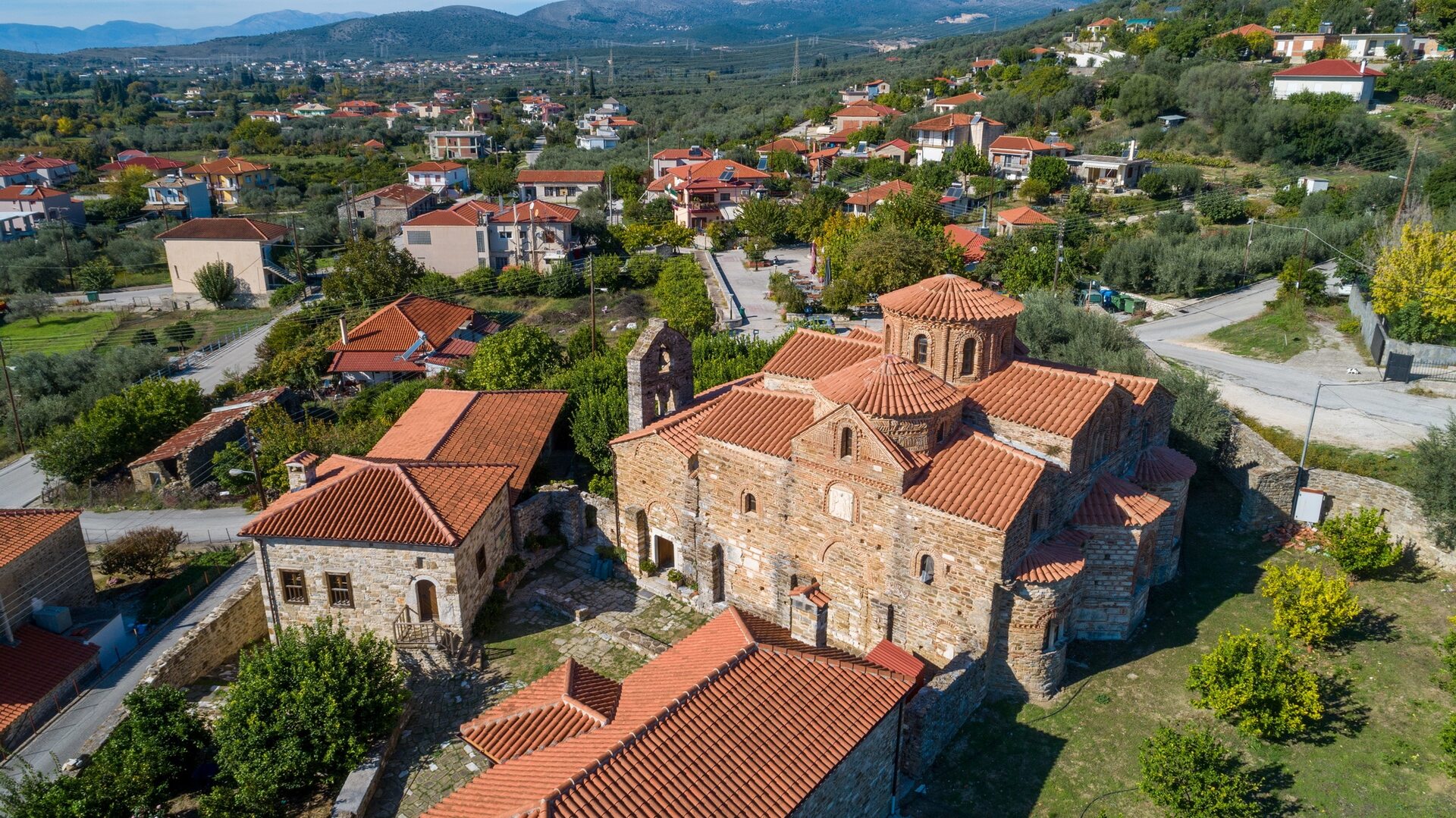 Ιερός Ναός Παναγίας Βλαχέρνας, Πανοραμική Λήψη, Άρτα