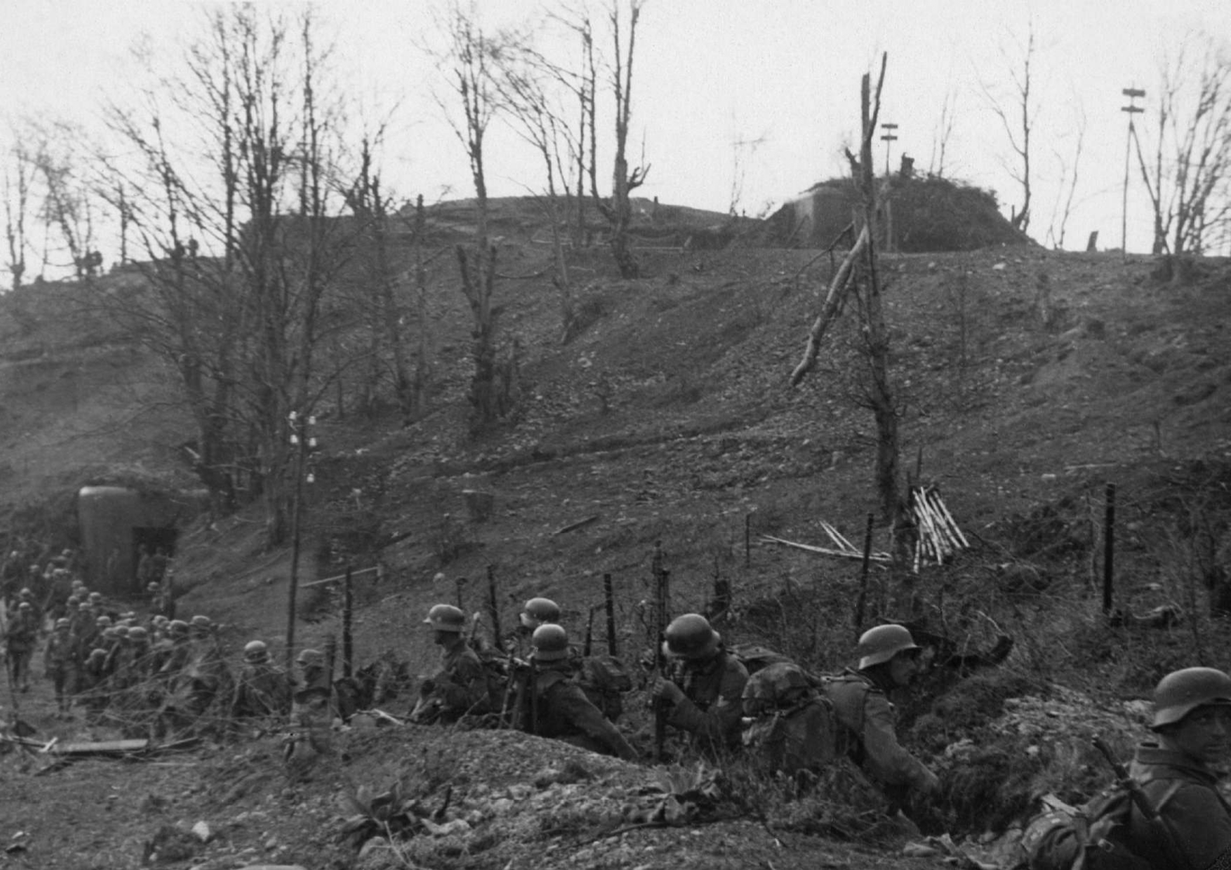 Περιοχή Σερρών, 8 Απριλίου 1941. Κατάληψη του Οχυρού Αρπαλούκι από τους Γερμανούς