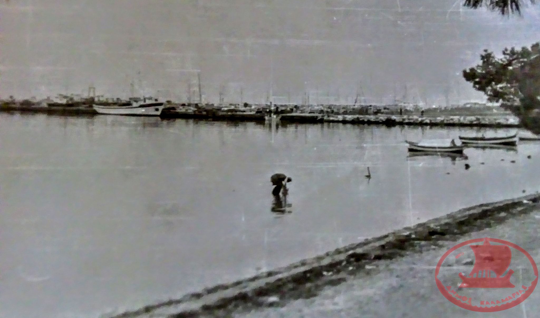 Η Μαρίνα της Αρετσούς το 1976. Τραβηγμένη από τη μεριά του Χαμόδρακα